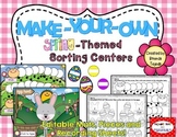 Make-Your-Own Spring-Themed Sorting Centers: Editable!