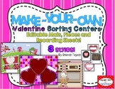 Make-Your-Own Valentine's Day Sorting Centers: Mats, Piece