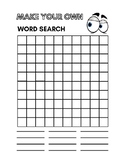 Make Your Own Word Search