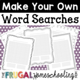 Make Your Own Word Searches with ANY Word List
