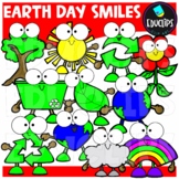 Earth day Smiles Clip Art Set - EARTH DAY {Educlips Clipart}