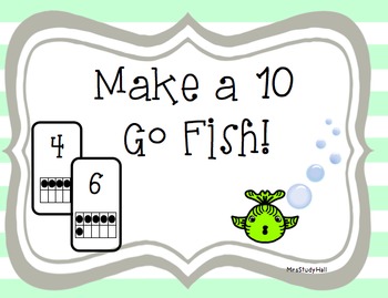 Preview of Make a 10 Go Fish!