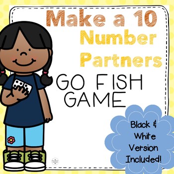Preview of Make a 10 Number Partners Go Fish Game