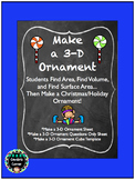Christmas Math: Make a 3-D Cube Ornament