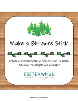 Preview of Make a Biltmore Stick: Environment + STEAM