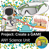 Make a Board Game Project Assignment for any Science Unit