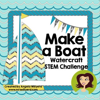 Preview of STEM Challenge - Make a Boat 3-Day Challenge SMART Notebook - Grades 5-8
