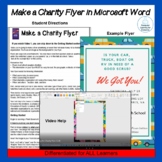 Make a Charity Flyer in Word
