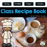 Make a Class Recipe Book a FUN Project for Thanksgiving, C