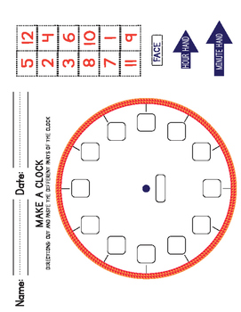 making a clocks teaching resources teachers pay teachers