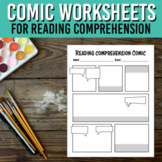 Make a Comic Printable Activity | Reading Comprehension Summary