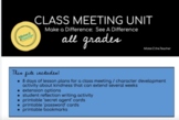 Kindness Secret Mission: Class Meeting Lesson (Character D