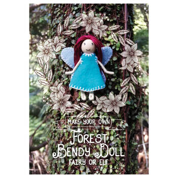 Preview of Make a Fairy Doll – Printable Instructions + pattern