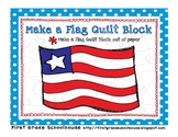 Flag Quilt Block