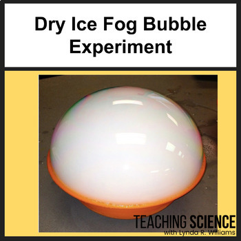 Preview of Make a Fog Bubble with Dry Ice Science Lessons with Interactive Notebook Flaps