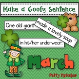 Make a Goofy Sentence for March
