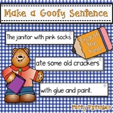 Make a Goofy Sentence for the End of the Year