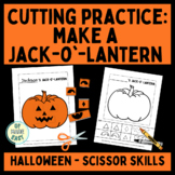 Make a Jack O Lantern Pumpkin Halloween Scissor Skills Cut