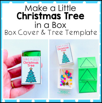Make a Little Christmas Tree in a Matchbox by Kindergarten Matters