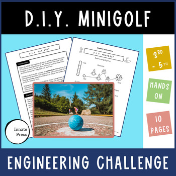 Preview of Make a Minigolf Course Project-Based Learning Lesson with Momentum and Friction