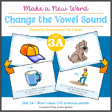 Make a New Word: Change the Vowel Sound [Phonemic Awarenes