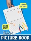 Make a Picture Book printable worksheet, Create Your Own Story