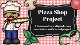 Create a Pizza Shop Project: Math and ELA CCSS Aligned