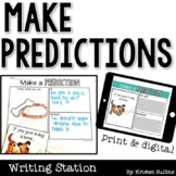 Make a Prediction Writing Station
