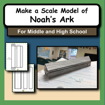 Preview of Make a Scale Model of Noah's Ark from the Genesis Flood for Bible Class