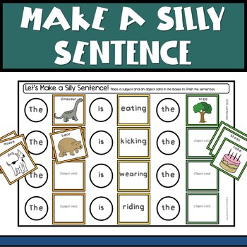 Preview of Sentence Building SVO, SVOA sentence boards with function words and verbs