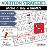 Make a Ten (Making Ten) Addition Strategy Game Bundle