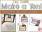 Make a Ten PowerPoint - Fall Theme - Promotes Distance Learning