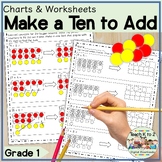 Make a Ten to Add Math Worksheets & Anchor Chart Small Gro