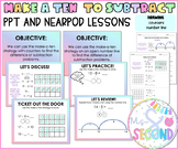 Make a Ten to Subtract | PowerPoint and Nearpod Lessons | 