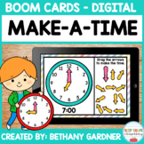 Make-a-Time - Boom Cards - Distance Learning