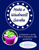Make a Windowsill Garden | Intro to Hydroponics | {STEM}, pH, Garden, Biology
