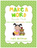 Make a Word! Bundle Pack {Long Vowels, Short Vowels, and C