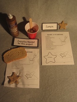 Make A Bread Starfish. Fun 3D Craft Art. FREE