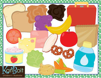 Preview of Make and Pack Lunch Clip Art