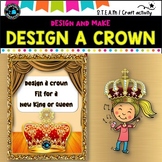 Make and Write: King and Queen Crown Activity- Celebrate t