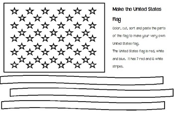 Preview of Make the United States Flag Template