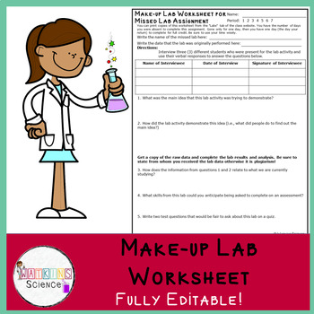 make up lab assignment