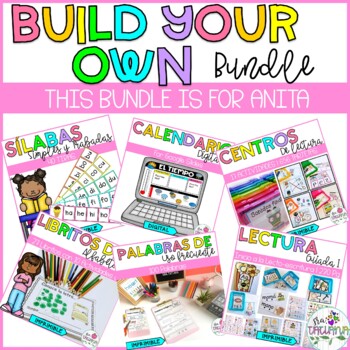 Make your Own Bundle| For Anita Sol by Sra Tatiana | TPT