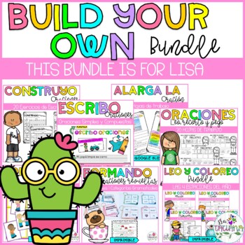 Preview of Make your Own Bundle| For Lisa Martinez