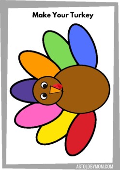 Preview of Make your Turkey - Thanksgiving Freebie
