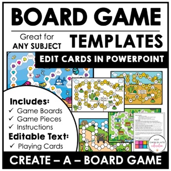 Make your own Homemade Board Game - School Closure Resources