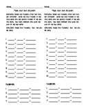 Make your own equations Worksheet