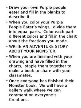 Preview of Make your own monster project