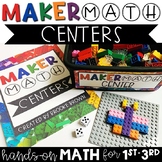 Maker Math Centers {1st-3rd} - Hands-on Math Activities