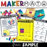 Maker Math {FREE Area & Perimeter Sample!} - Hands-on Smal